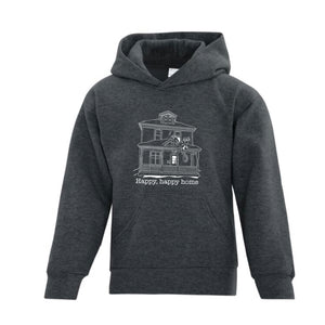 Open image in slideshow, Youth Hoodie- House Design
