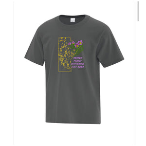 Open image in slideshow, Youth T-shirt- Map Design
