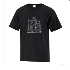 Open image in slideshow, Youth T-shirt- House Design
